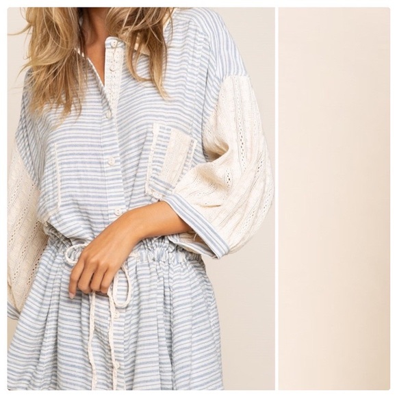 POL All Year Oversized Woven Tunic - Picture 6 of 14